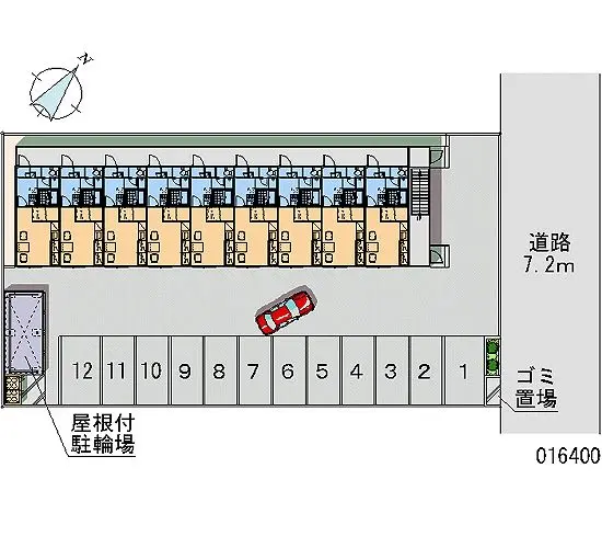 ★手数料０円★函館市港町３丁目　月極駐車場（LP）